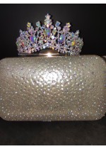 Луксозен комплект за подарък- корона и чанта Goddess Aurora